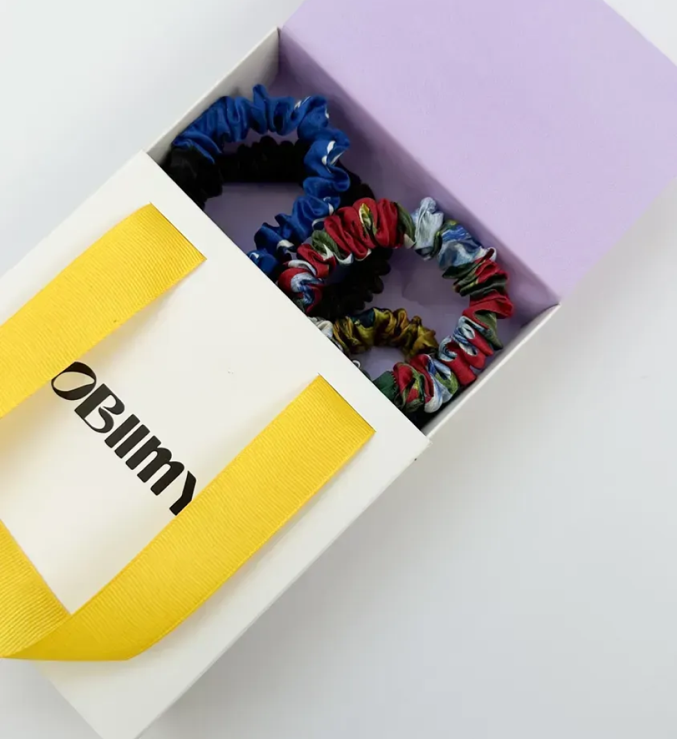 Набір OBIIMY із 5-ти шовкових резинок Zero west