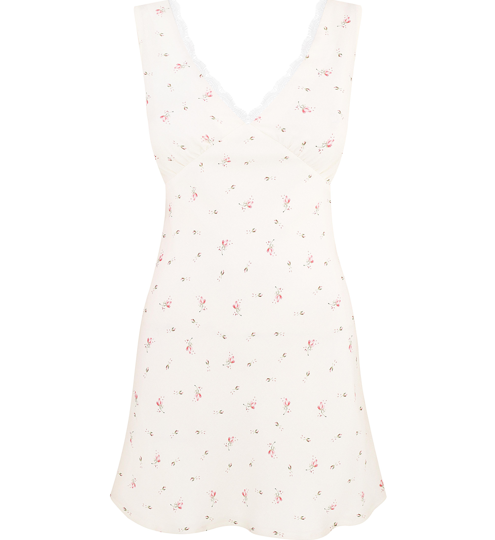 Сукня YASNA коротка у квітку white