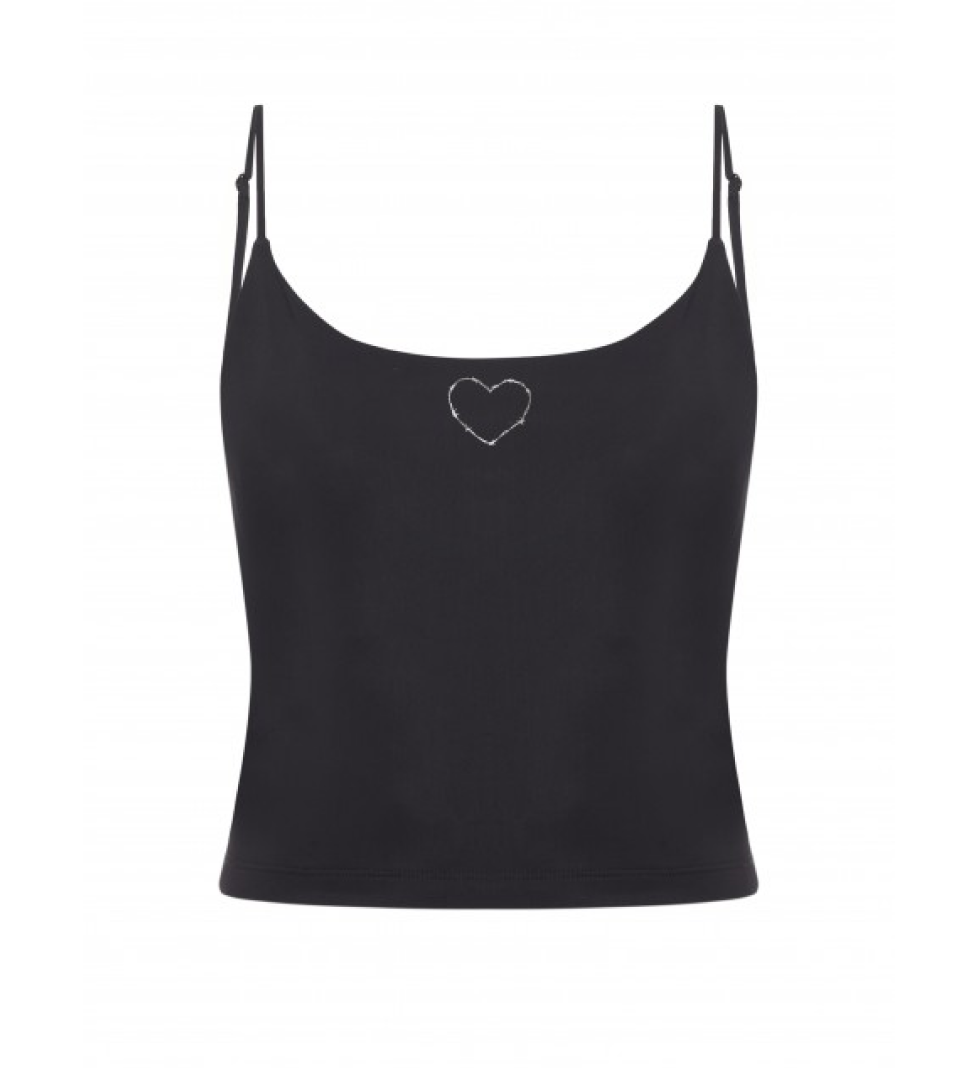 Майка Wild Hearts спортивна Black