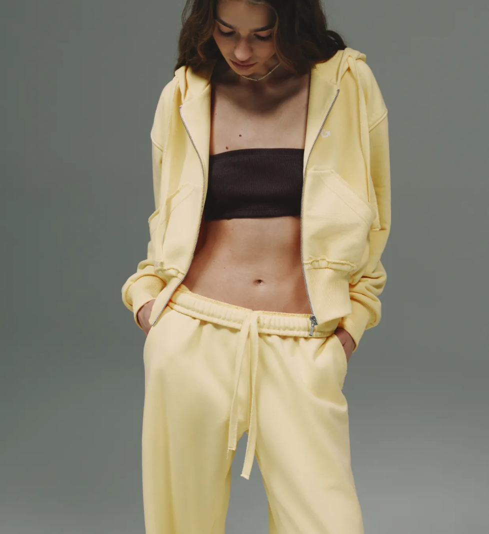 Спортивний костюм 044 GARDEN з палаццо lemon