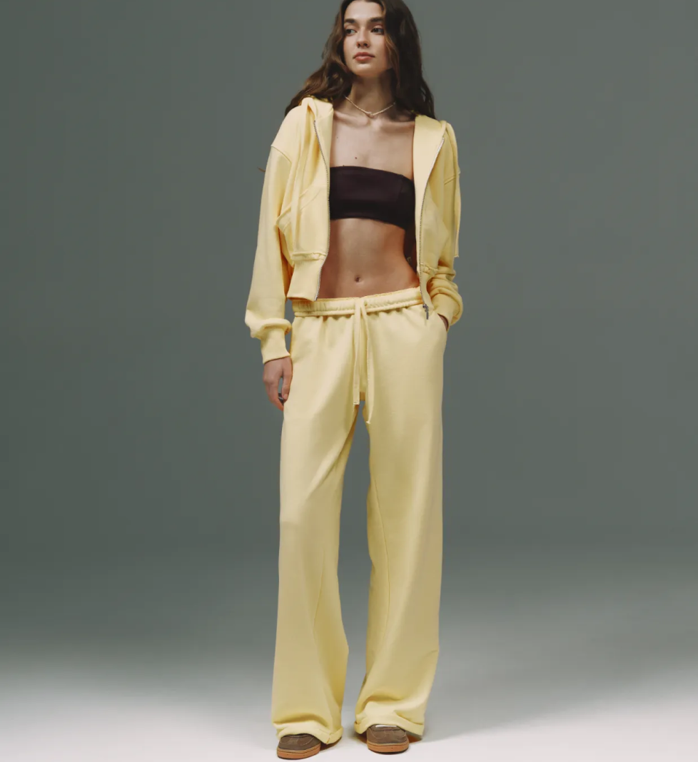 Спортивний костюм 044 GARDEN з палаццо lemon