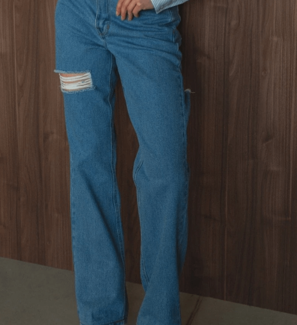 Джинси BLAZH' прямого крою blue