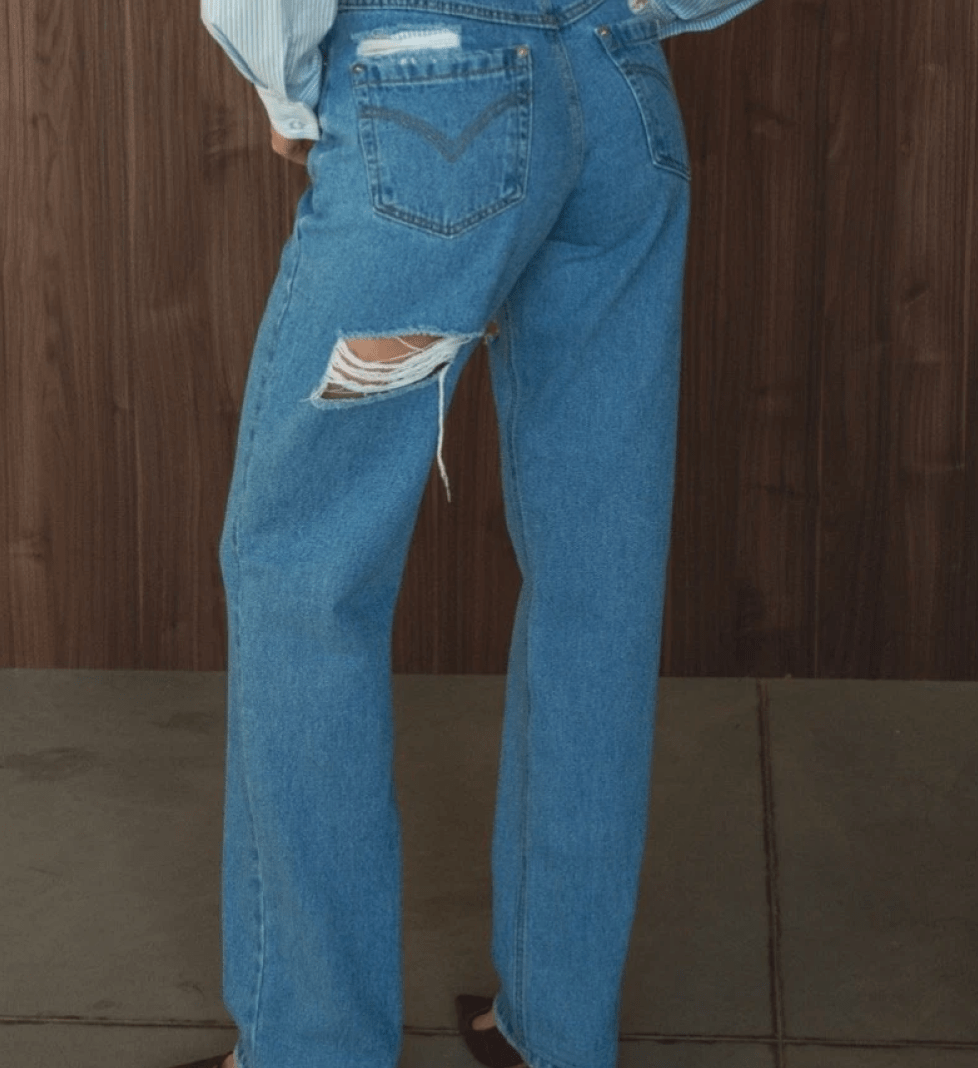 Джинси BLAZH' прямого крою blue