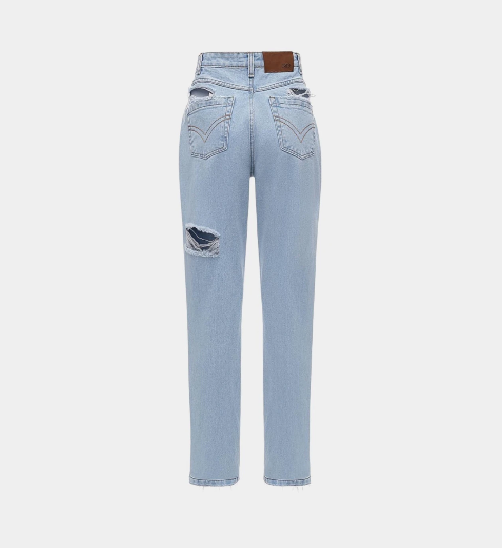 Джинси BLAZH' прямого крою light blue