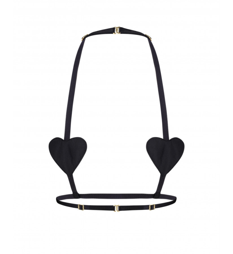 Портупея MISSTIC Black Love Cristal Red