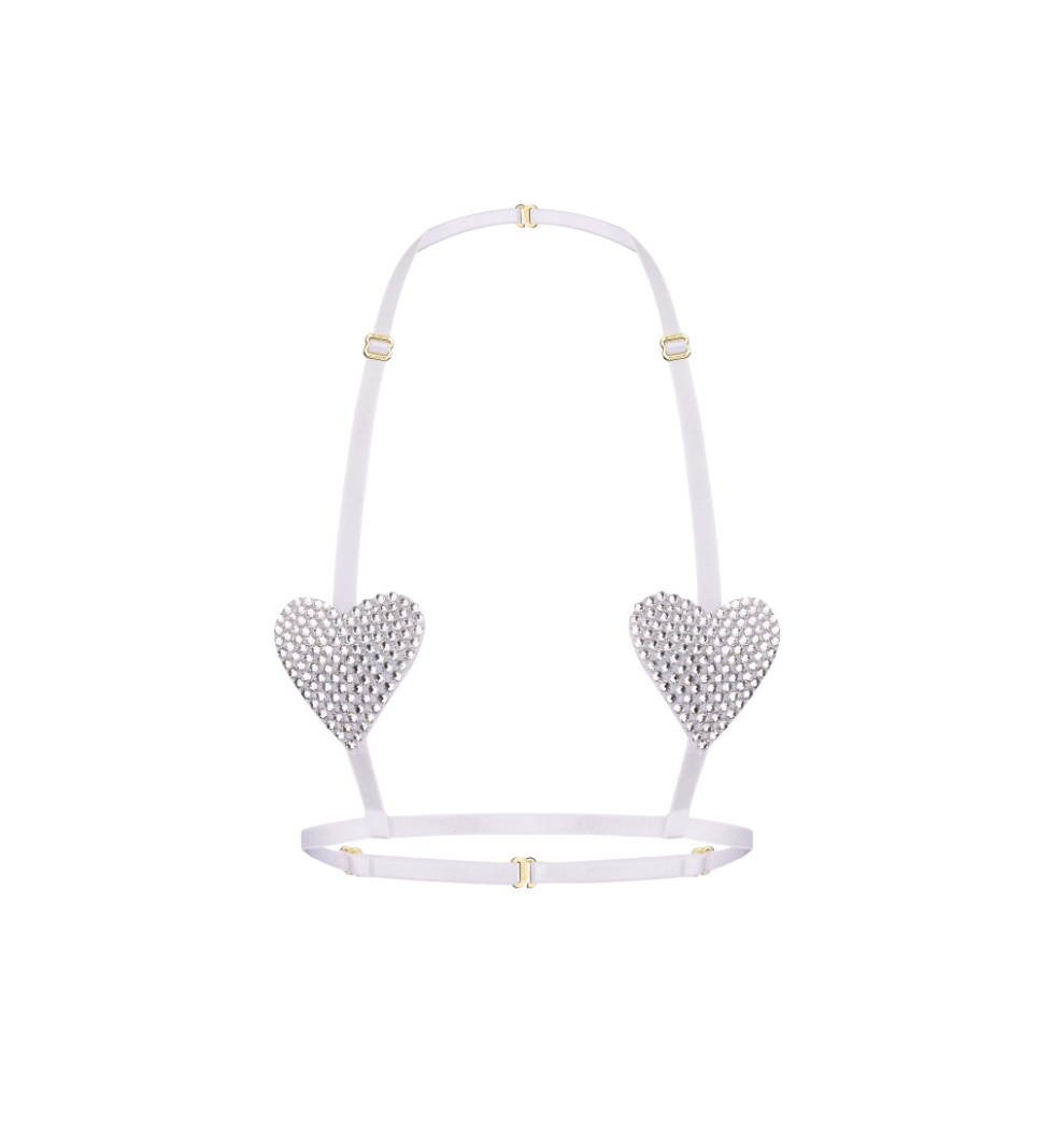 Портупея MISSTIC White Love Cristal White