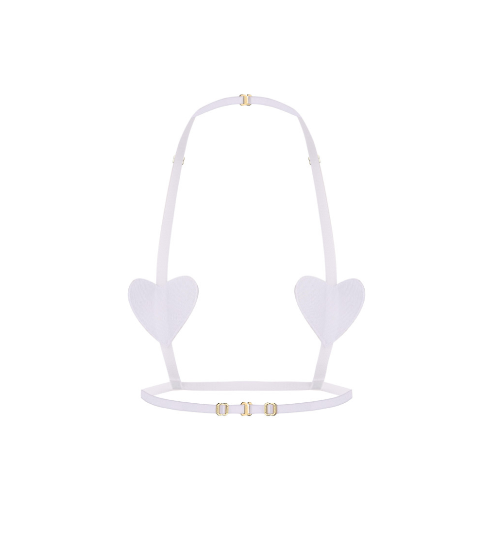 Портупея MISSTIC White Love Cristal White