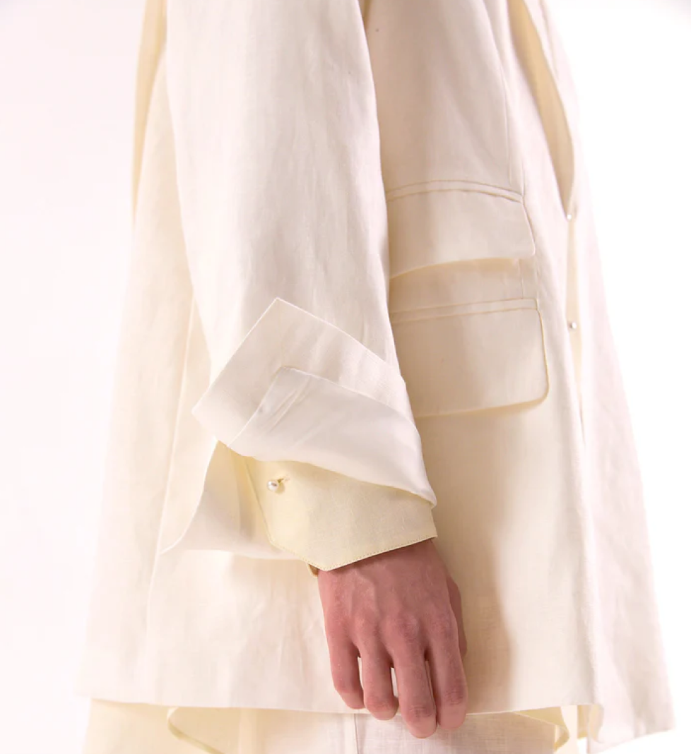 Жакет KRISTINA LAPTSO Sugar white