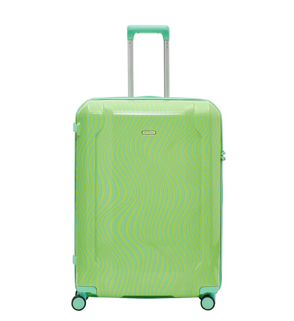 Валіза Have A Rest large Lime Waves