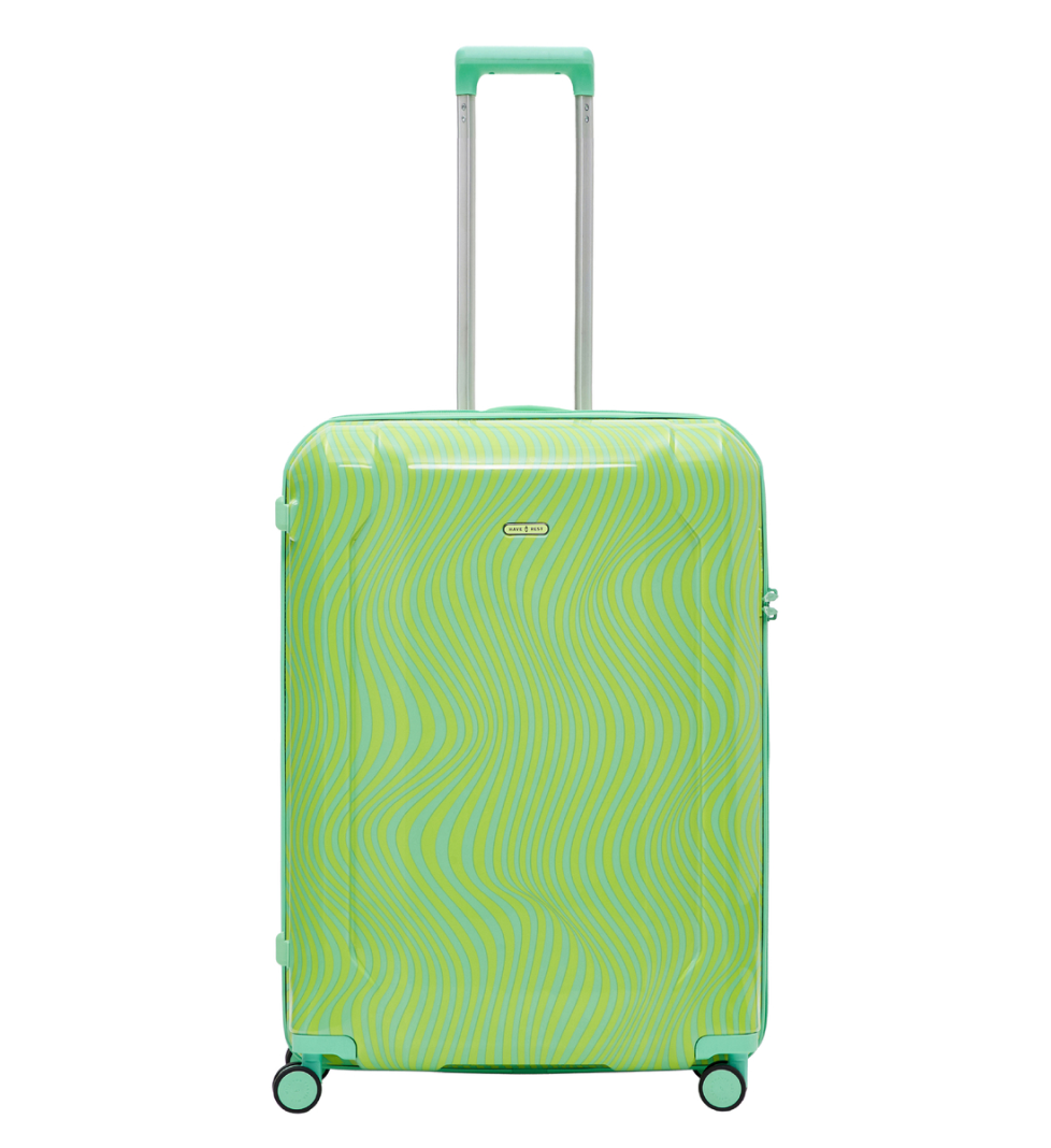 Валіза Have A Rest large Lime Waves