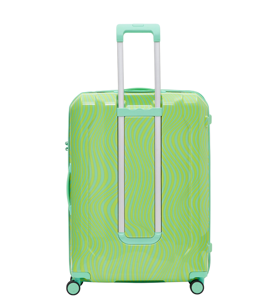 Валіза Have A Rest large Lime Waves