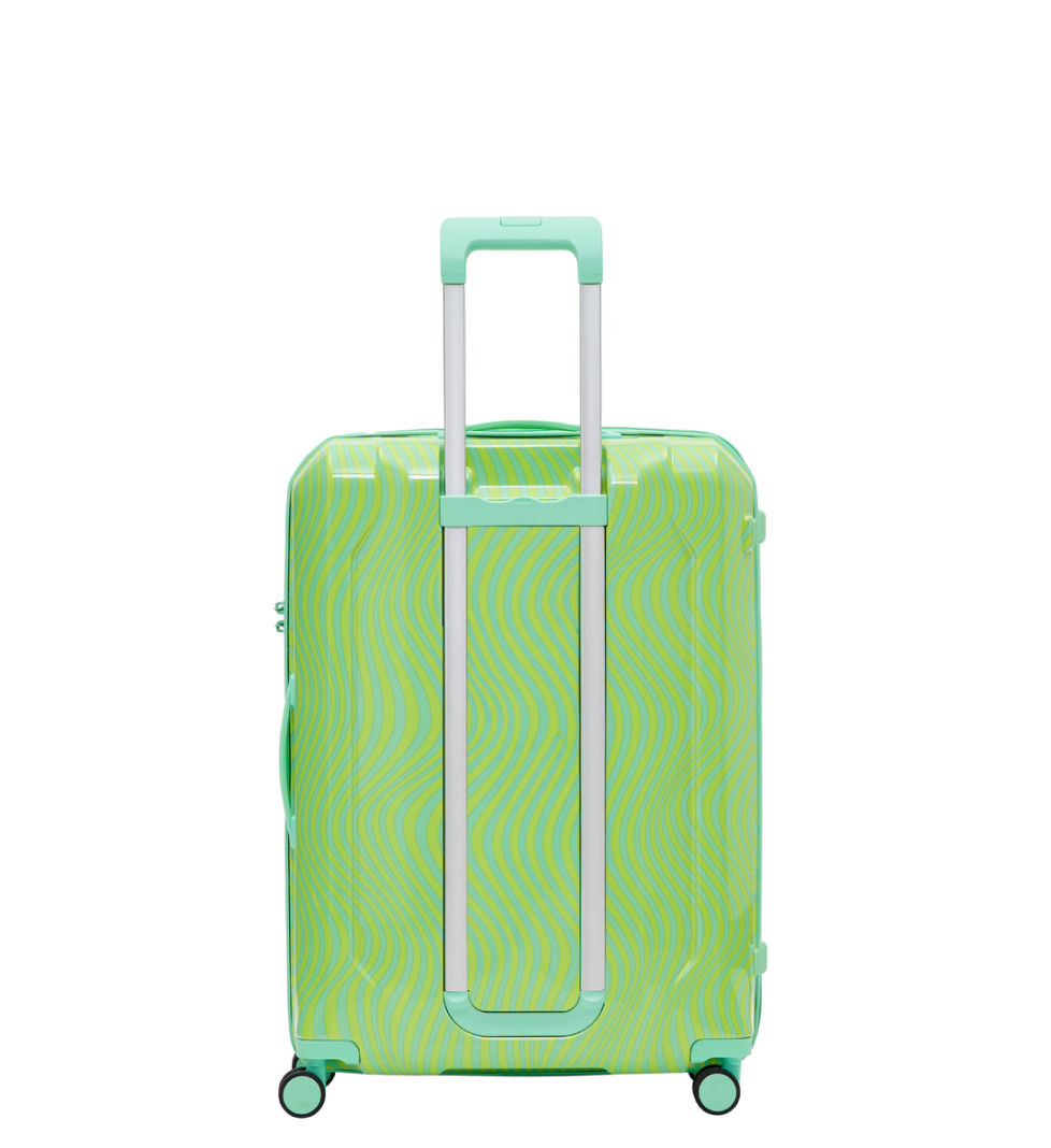 Валіза Have A Rest medium Lime Waves