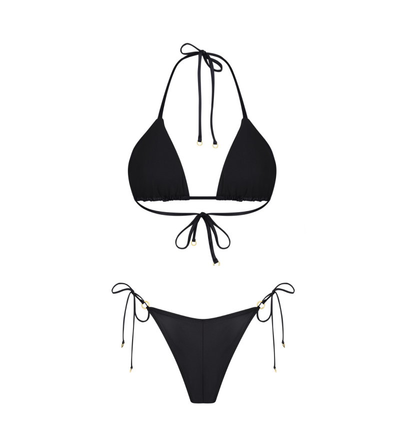 Купальник MISSTIC з трусиками бразиліано Sun Pirsing Black