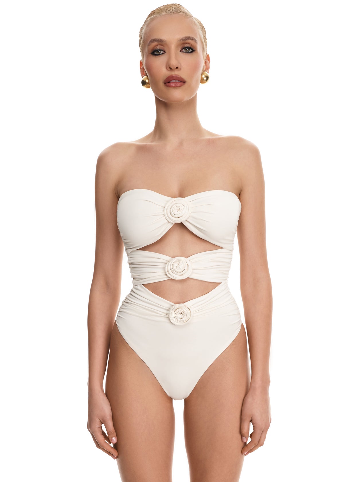 Купальник Monokini O'hara Cream - фото 3
