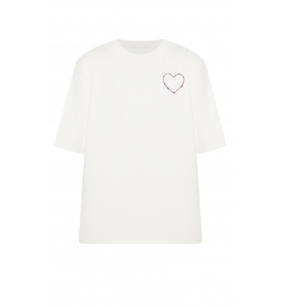 Футболка Wild Hearts з плічками Gen 2 Milky