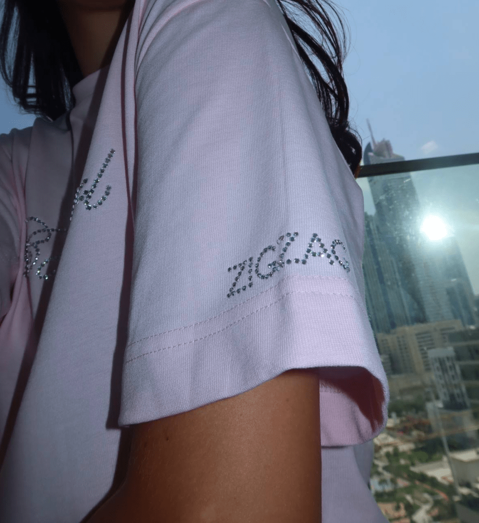 Футболка ZIGZAG baby girl pink