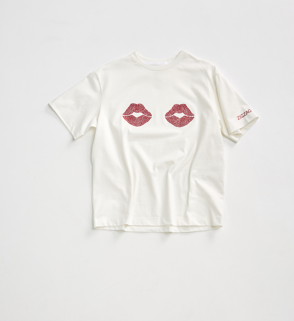 Футболка ZIGZAG губки milk