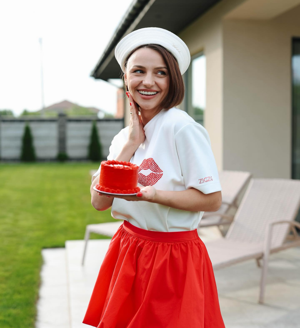 Футболка ZIGZAG губки milk