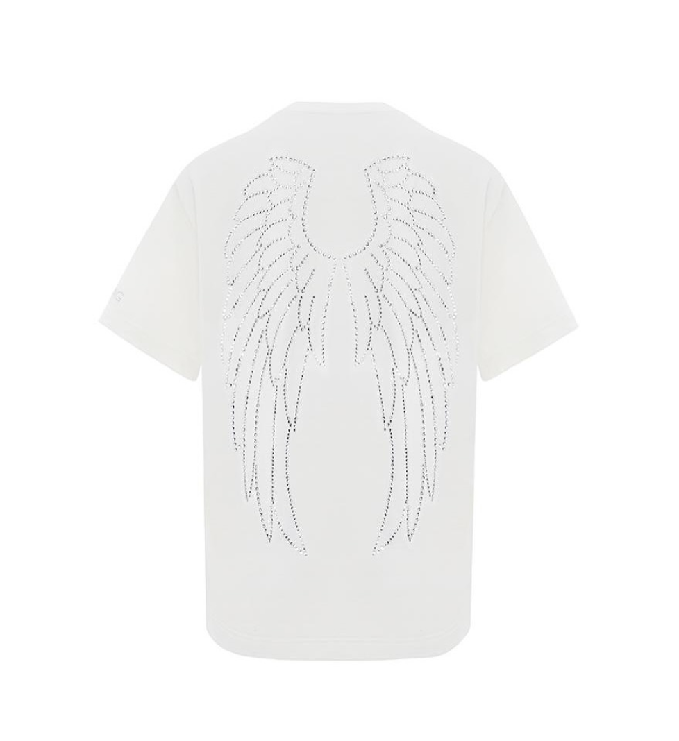 Футболка ZIGZAG крила milk