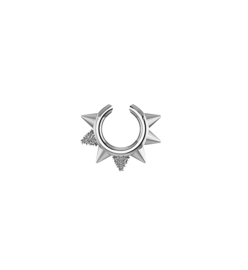 Каф Grains De Verre “THE THORN” Silver