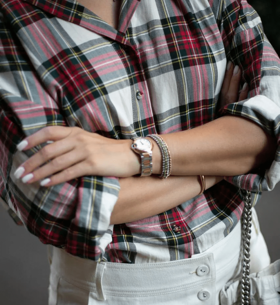 Сорочка The Law of Love Tartan “Forever” colorful
