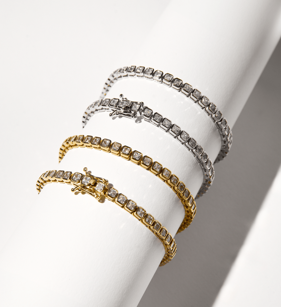 Браслет FEMI Tennis gold