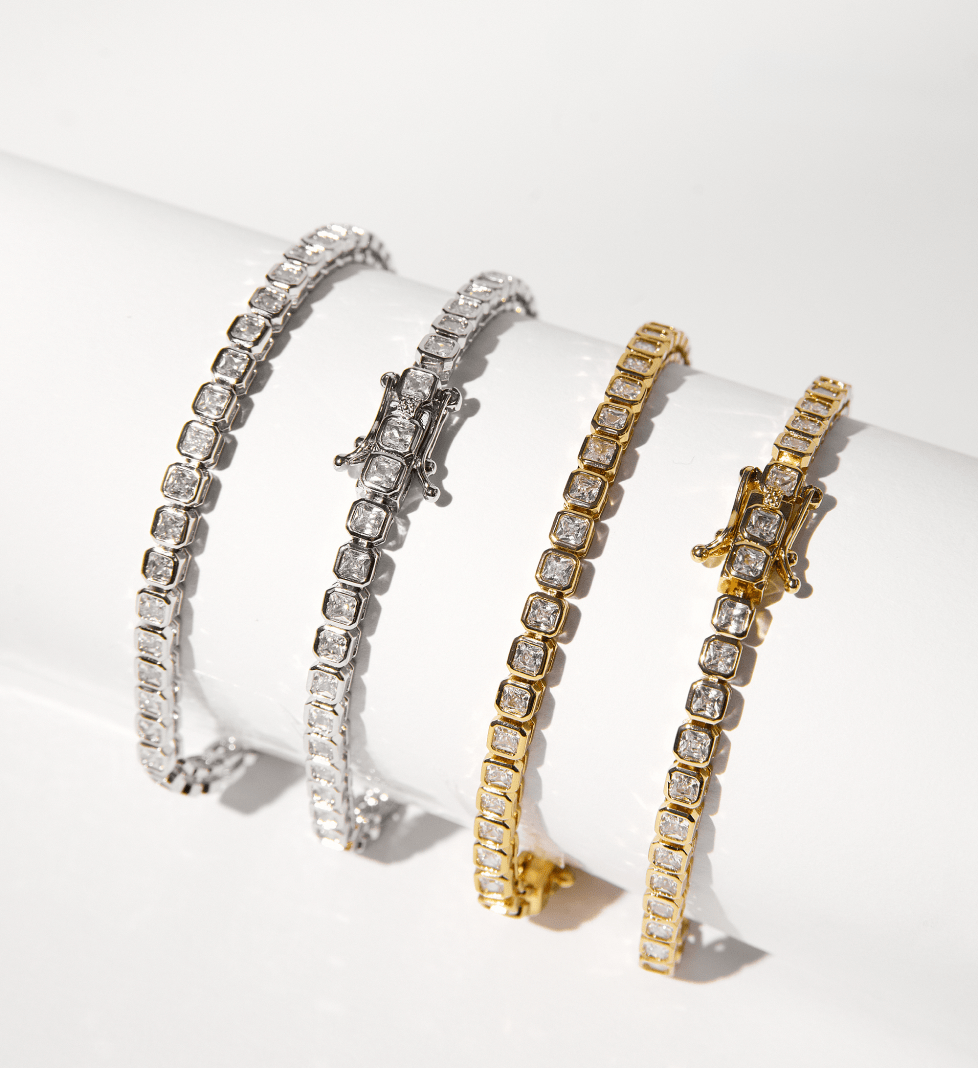 Браслет FEMI Tennis gold