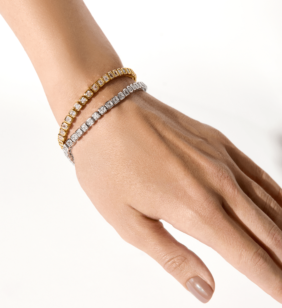 Браслет FEMI Tennis gold
