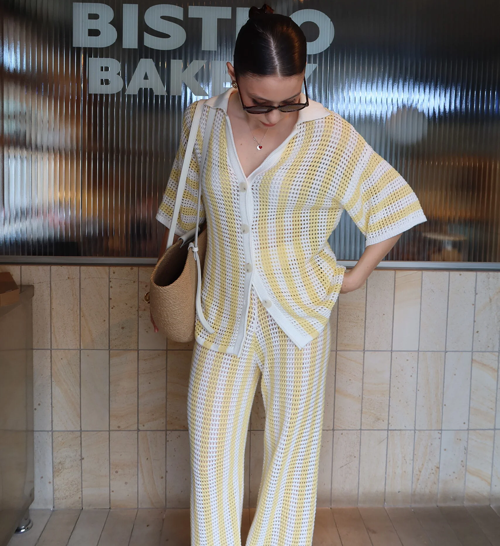 Бохо-костюм The7thHeaven в жовтому кольорі