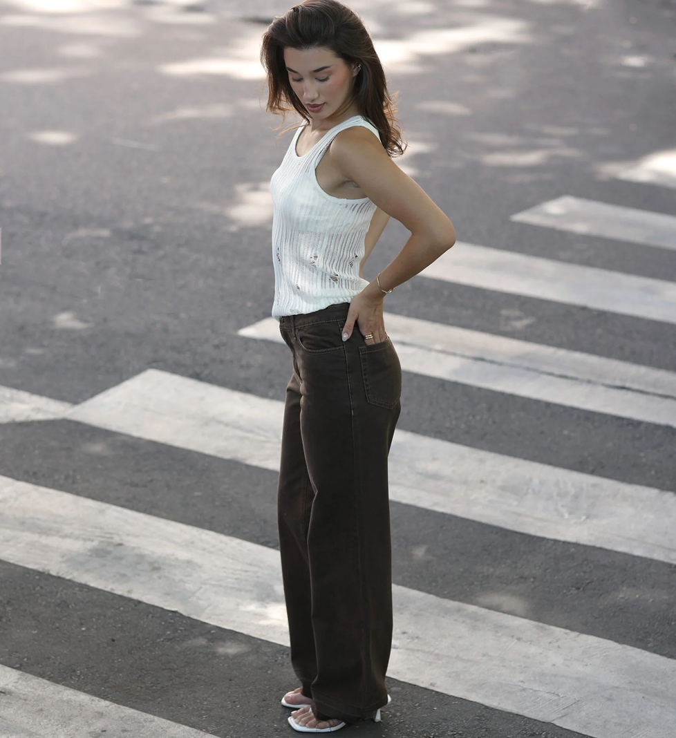 Джинси The7thHeaven in brown