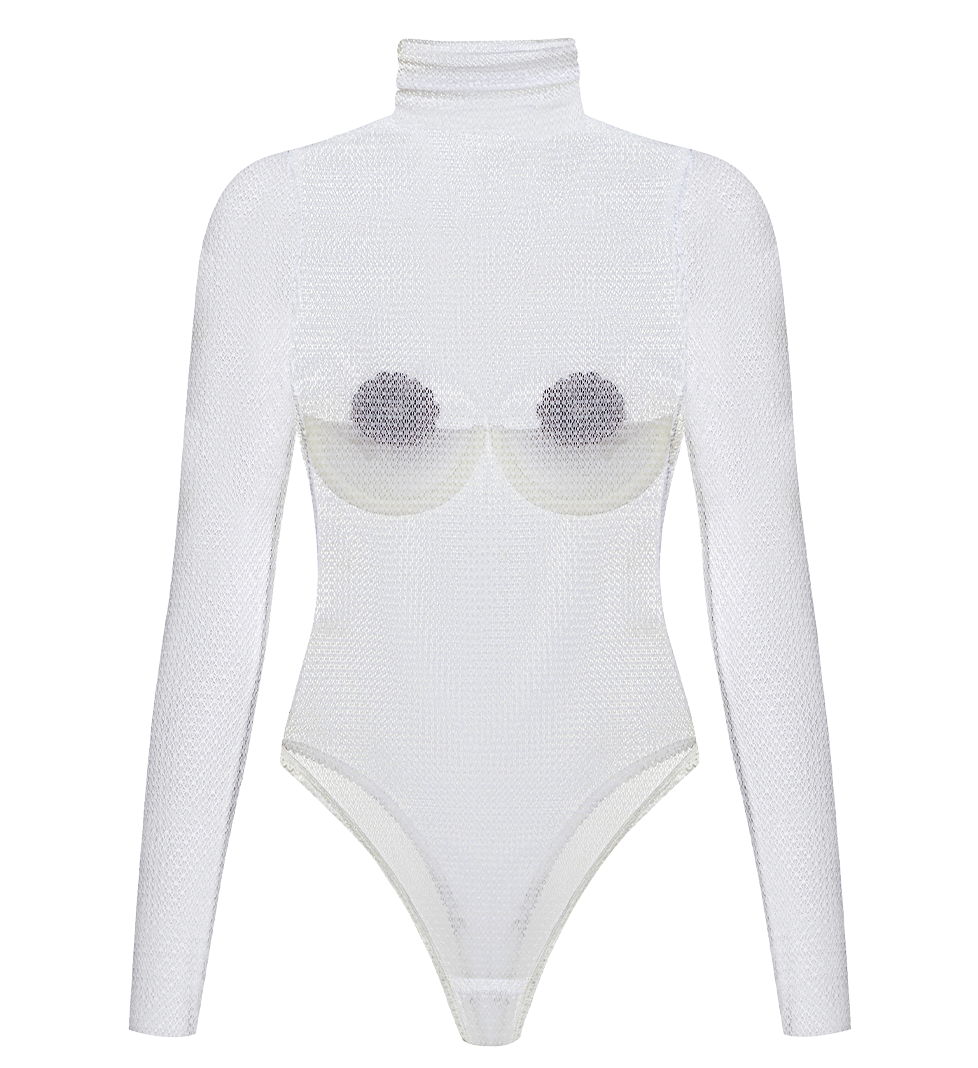 Боді TONiA з квіточками milk