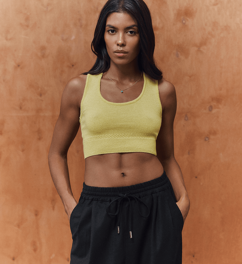 Топ CHALETY Baden yellow