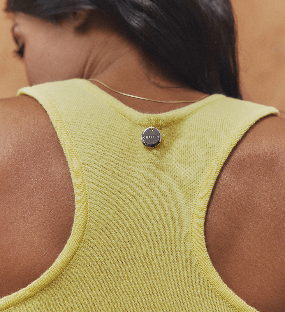 Топ CHALETY Baden yellow