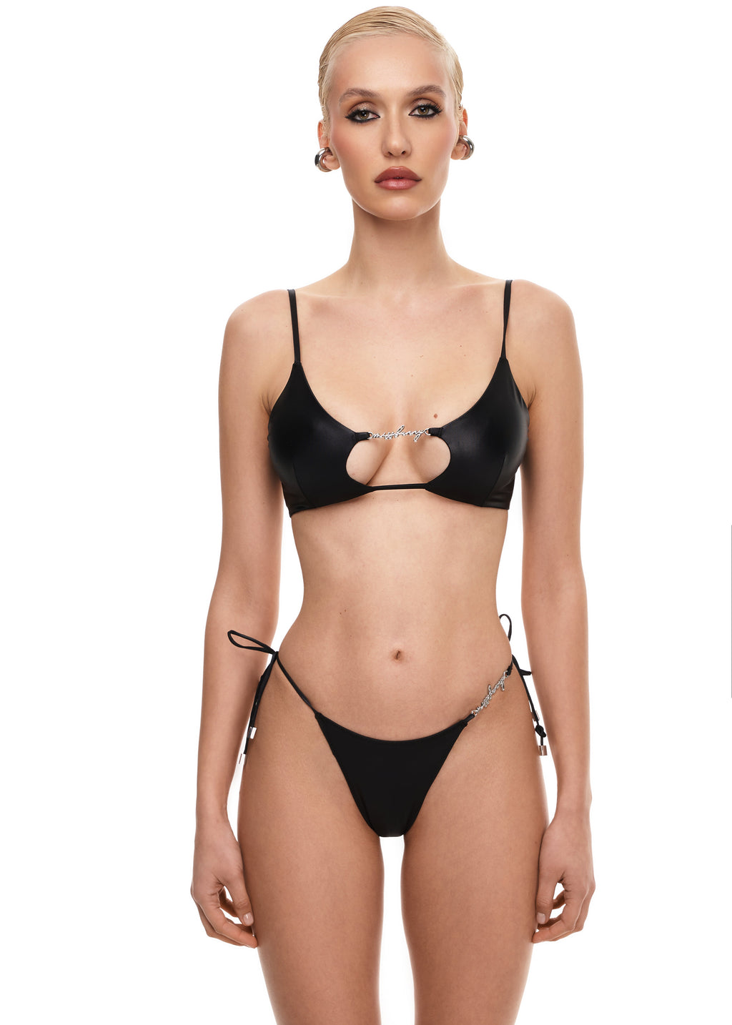 Топ Drop Top Black Silver - фото 3