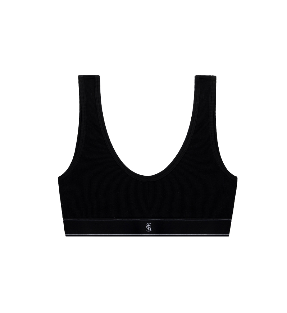 Топ L'essence Studio Ultimate Ribbed Black