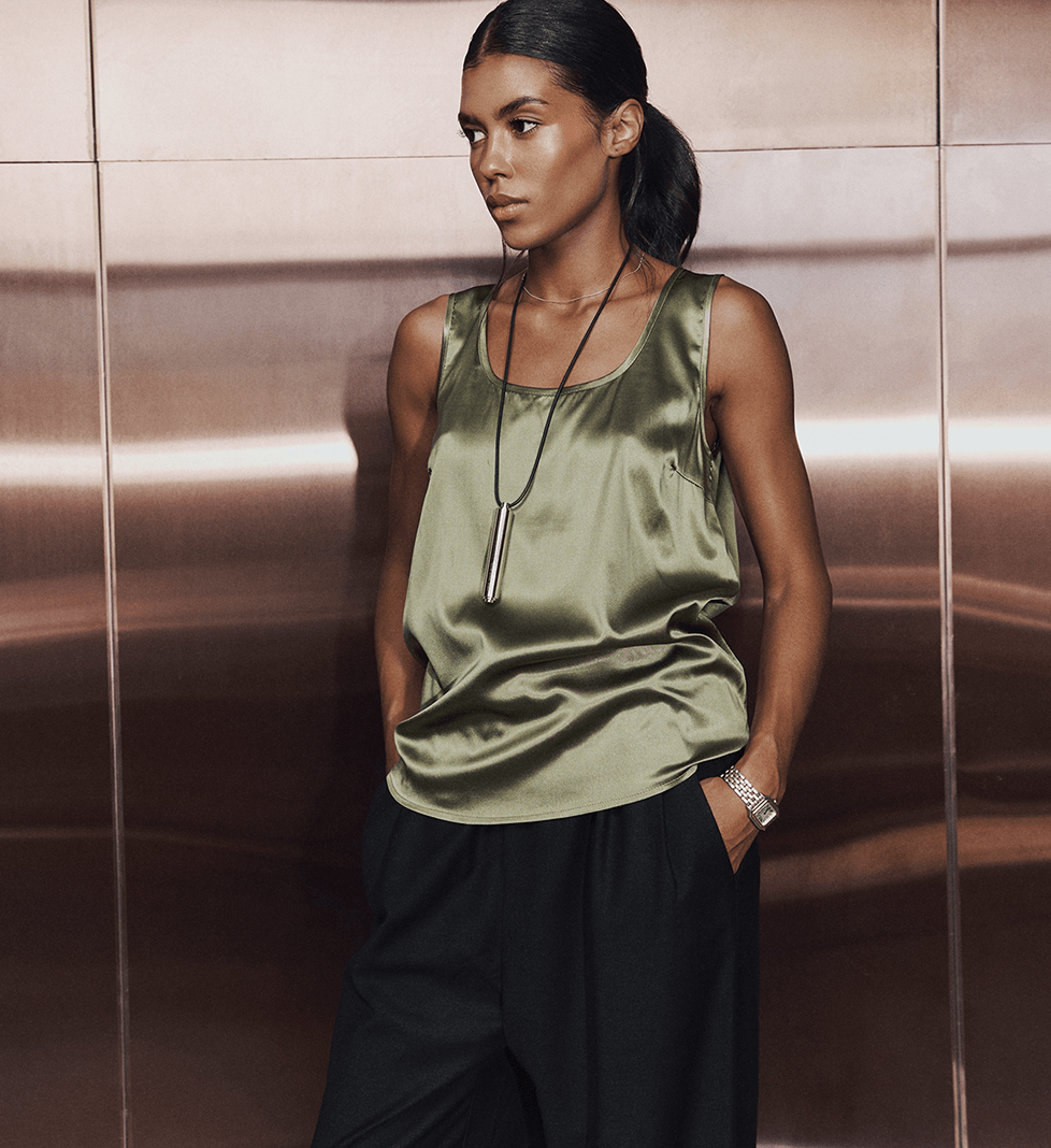 Топ CHALETY Wels khaki