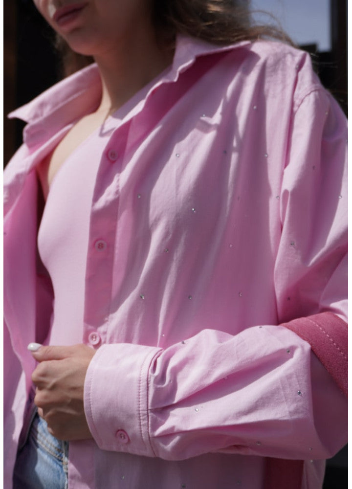 ZIGZAG shirt in scattered beige