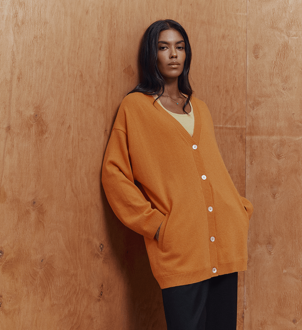 Кардиган CHALETY Vienna orange