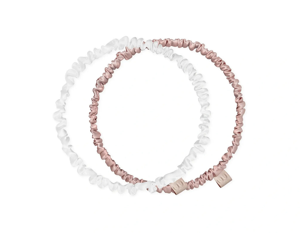 SILK HOOPS SCRUNCHIES SET 1 набір шовкових обручів