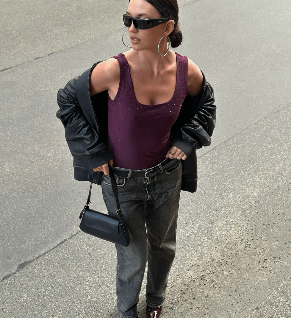 Купальник-боді ZIGZAG Хвиля burgundy