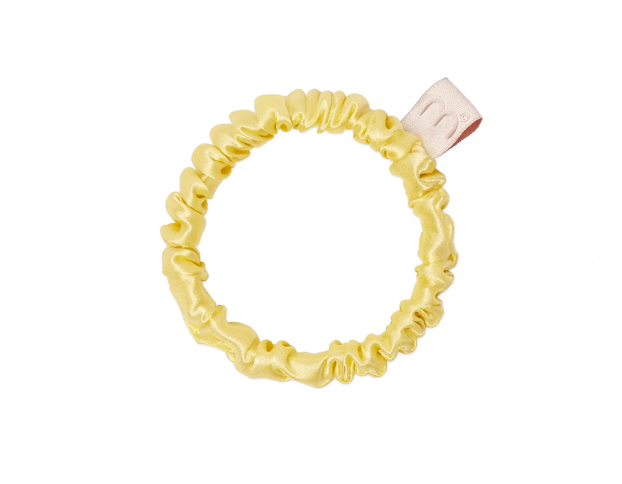 SILK SLIM SCRUNCHIE тонка шовкова резинка