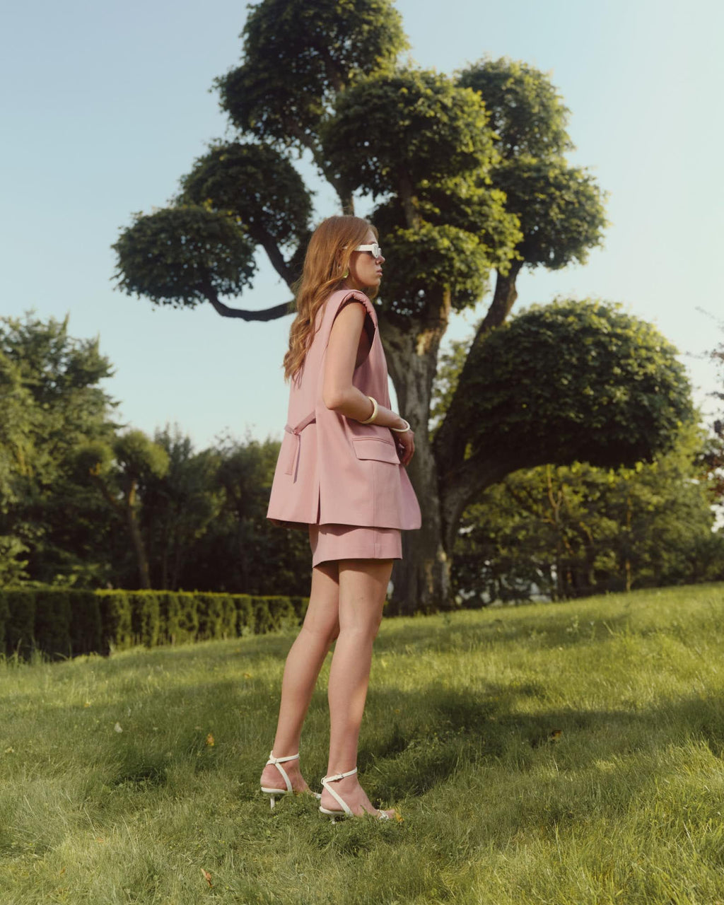 Спідниця міні рожева