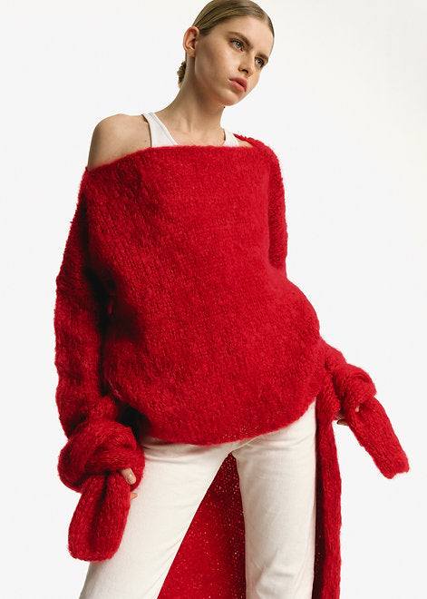 Светр ручної роботи з мохеру преміум класу