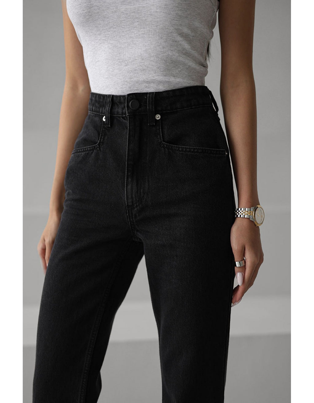 ДЖИНСИ LINDA (ЧОРНІ)