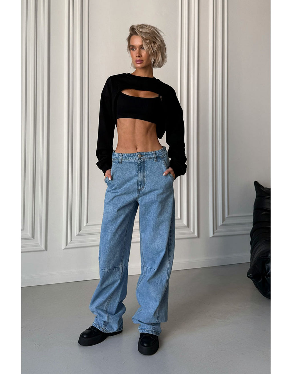 Alexa low-rise jeans