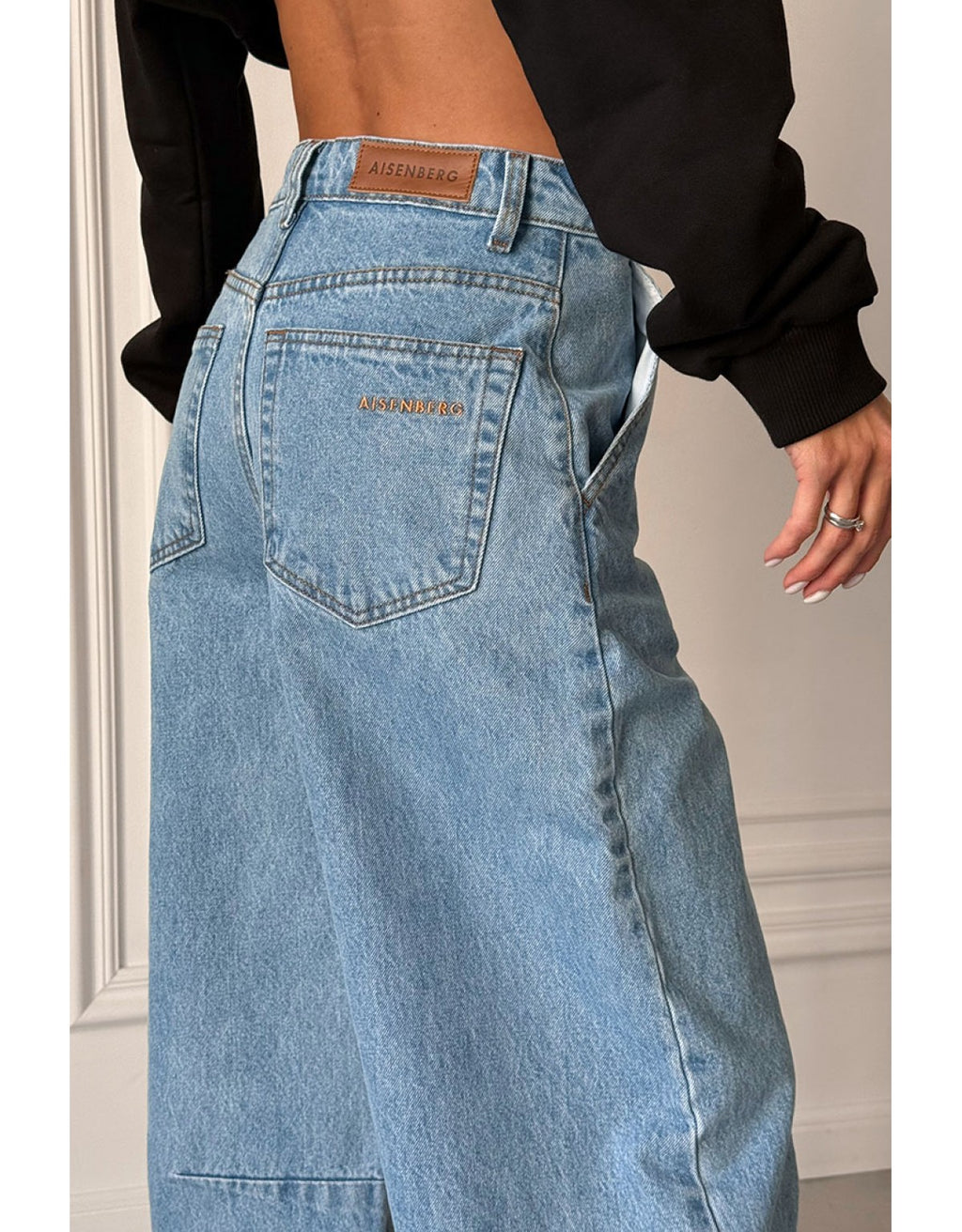 Alexa low-rise jeans