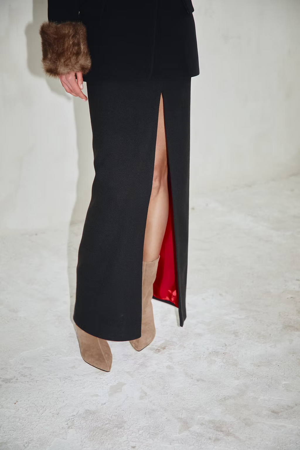 Wool skirt "CODE"