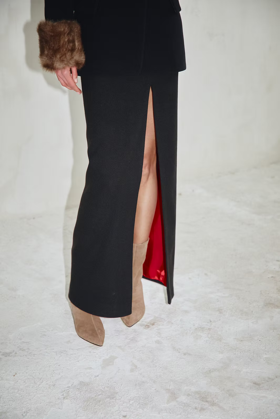 Wool skirt "CODE"