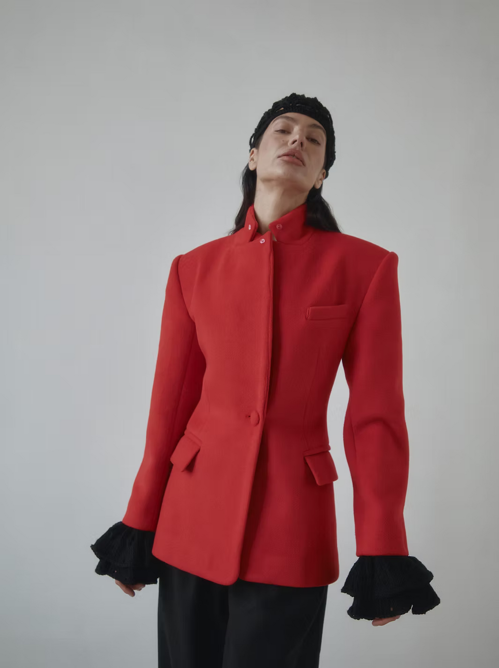 Handmade knitted sleeves "KNOT"