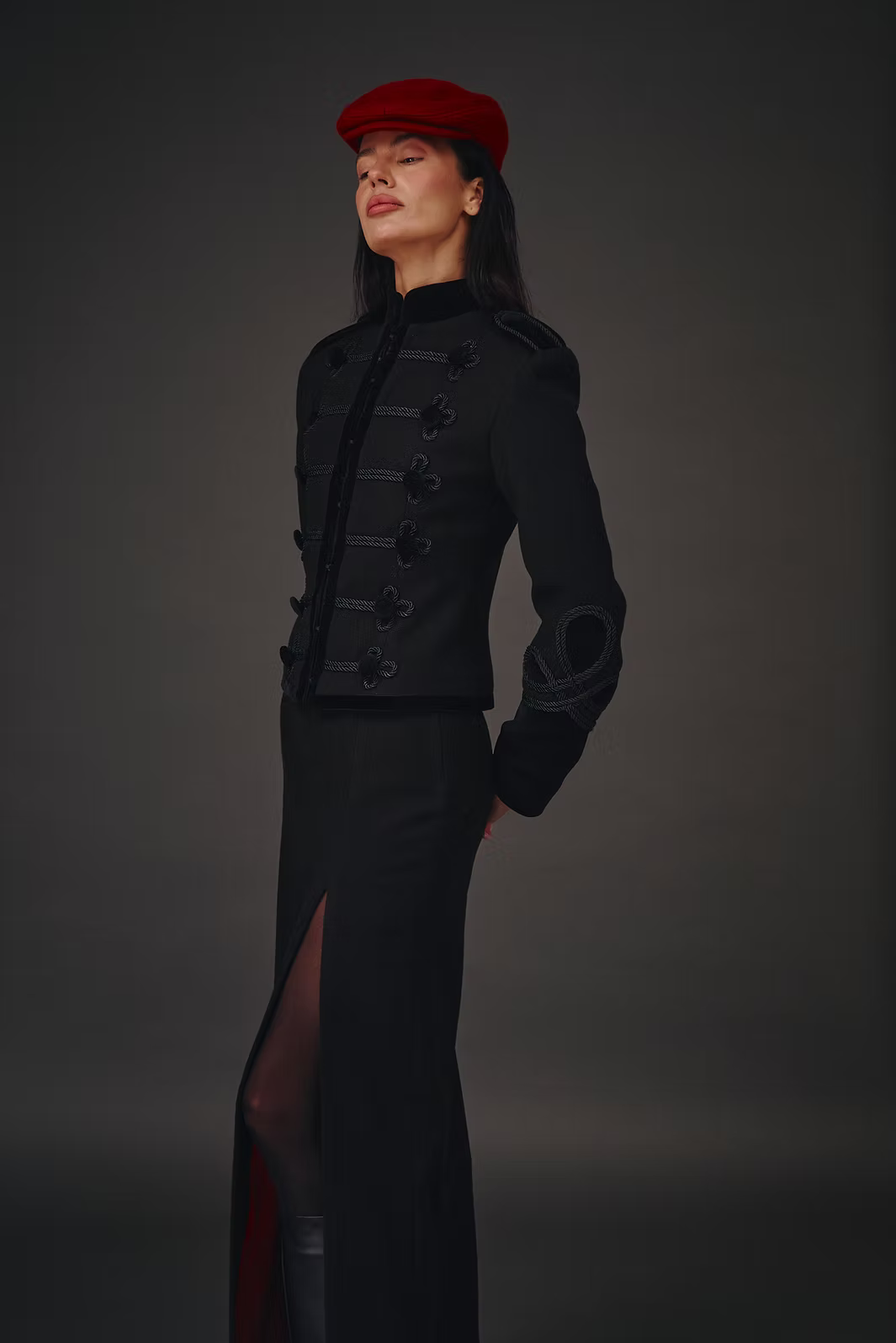 Wool skirt "CODE"
